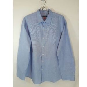 Van Heusen Mens Dress Shirt Traveler Sz 17-17.5 XL